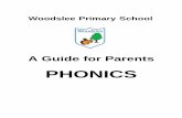 PHONICS - Woodslee Primary Schoolwoodsleeprimary.com/wp-content/uploads/2014/06/Phonics-Support-f… · Learning the letter sounds In Jolly Phonics the main sounds of English are