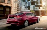 16 7322 CIAZ Product Brochure S A4 01 - … · 04 7322_CIAZ Product Brochure S_A4 05 Bringing forth its dynamic character, the side skirting and trunk lid spoiler accentuate the elegant