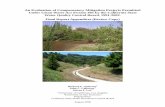 An Evaluation of Compensatory Mitigation Projects ... · An Evaluation of Compensatory Mitigation Projects ... An Evaluation of Compensatory Mitigation Projects Permitted Under Clean
