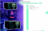 Inverter MICROMASTER 420 - Elettronica Lucense DA 51.2 · 2003/2004 2/1 2 Inverter MICROMASTER 420 2/2 Description 2/4 Circuit diagrams 2/6 Technical data 2/8 Selection and ordering