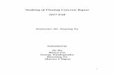 Studying of Floating Concrete Report 2017 Fall - UMass …faculty.uml.edu/tzuyang_yu/Teaching/documents/Team05_Concrete... · Studying of Floating Concrete Report 2017 Fall Instructor: