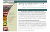 Agricultural Refrigerated Truck Quarterly - Agricultural …€¦ ·  · 2017-07-31breaks down the top containerized and bulk agricultural products moved ... more than 186 million
