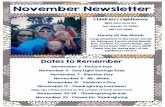 November Newsletter - Childrens Lighthouse€¦ ·  · 2017-11-02November Newsletter Children’s Lighthouse ... 11/6 – Teagan P. 11/19 – Aaiden C. 11/6 – Kinsley R. 11/19