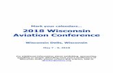 2018 Wisconsin Aviation Conferencewiama.org/wp-content/uploads/2017/04/WAC-2017-program-FINAL.pdf · 2018 Wisconsin Aviation Conference Wisconsin Dells, Wisconsin May 7 ... 1971 Francis