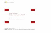 Microsoft SQL Server 2017 - CDW€¦ · Microsoft SQL Server 2017 Technical white paper Published: September 2017 Applies to: Microsoft SQL Server 2017 for Windows, Linux, and Docker
