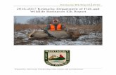Kentucky Elk Report - Kentucky Department of Fish ... Elk Program is administered under the Wildlife Division of Kentucky Department of Fish ... public relations and administrative
