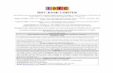 IDFC BANK LIMITED ·  · 2018-04-12IDFC Bank Limited having made all reasonable inquiries, ... 168 . SECTION V – ... Directions, 1998 (Notification No. DFC. 119/DG (SPT)/98)