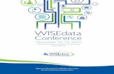 WISEdate Conference Agenda - Wisconsin Department of ... WISEdata Agenda... · Conference November 12-13, 2015 Central Wisconsin Convention & Expo Center Rothschild, WI. ... Melanie