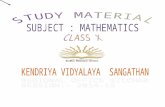 _x0001_ - Welcome to Kendriya Vidyalaya Sangathan ... · Web viewMATHS) K V LUMDING PREFACE In compliance to KVS(R O), Silchar letter no.290350/2014 /KVS(SR) dated 07.0 7.201 4 the