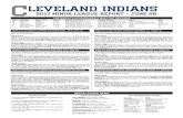 LEVELAND INDIANScleveland.indians.mlb.com/documents/5/8/4/223442584/06.26.17_Min… · LEVELAND INDIANS 2017 MINOR LEAGUE REPORT ... SANTIAGO each singled. Pitching Notes: ... Yu