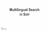 in Solr Multilingual Searchdata-con.org/wp-content/uploads/2014/09/David-Troiano...Approaches to multilingual search in Solr A Multilingual Search Example The Goal Build a search engine
