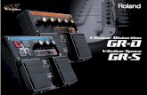 Specifications GR-D GR-S V-Guitar Global MIX INPUT: -10 ... · creative possibilities of the Fender ...