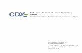 CDX User Guide Template - National Environmental ... · Web viewwhere parameter name/value pairs are separated with a pipe (|) delimiter and parameters are separated with a semi-colon
