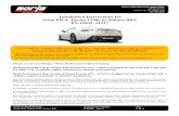 Installation Instructions for Scion FR S, Toyota FT86, or ... · Installation Instructions for Scion FR-S, Toyota FT86, or Subaru BRZ PN-11839, 11937 Thank you for purchasing a Borla