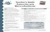 Teacher’s GuideTeacher’s Guide American Revolutiontheteacherscafe.com/Reading/TG_American-Revolution_074.pdf3 Get Set to Read (Anticipation Guide) ... ER American Revolution, ...