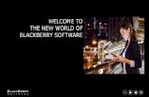 WELCOME TO THE NEW WORLD OF BLACKBERRY … · ownCloud IBM Google Dropbox ... Secure, enterprise-grade file sync • Sync files/folders across devices ... Secure collaboration •