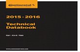 2015 ·2016 Technical Databook - Continental Tires ribs evenly spaced around the circumference ... See page 109, table 4 for details. SI Reference speed for commercial vehicle tyres