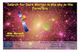 Search for Dark Matter in the sky in the Fermi erastatistics.roma2.infn.it/~morselli/Morselli_Eilat_r22.pdf ·  · 2011-05-31Search for Dark Matter in the sky in the ... December