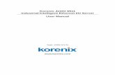 Korenix JetI/O 6511 Industrial Intelligent Ethernet I/O ... · Korenix JetI/O 6511 Industrial Intelligent Ethernet I/O Server User Manual Sept. 2009 (V1.5)
