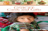 2012 Spring Collection UNICEF Cards and Gifts · UNICEF Cards and Gifts ... Whether you buy birthday cards, a handmade necklace or a beautifully carved sculpture, ... Made in India.