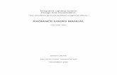 RADIANCE USERS MANUALradsite.lbl.gov/radiance/refer/usman2.pdf · information gathered from the RADIANCE Users Manual (Draft), the RADIANCE reference manual, the RADIANCE UNIX manual