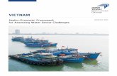 VIETNAM - 2030WRG · Vietnam is experiencing increasing variability in water availability across regions and seasons. Mitigating against the impacts of such changes ... wastewater