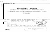 AN EXPERIMENTAL STUDY OF THE STRENGTH AND … ·  · 2017-07-01WITH REINFORCED AND UNREINFORCED RECTANGULAR CUTOUTS ALAN M. C. HOLMES ... A method of analysis for cylinders with