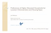 Preferences of Higher Educated Households for Location ... · Preferences of Higher Educated Households for Location Characteristics and Housing Types ... PBL seminar, 18 March 2014,