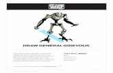 DRAW GENERAL GRIEVOUS - The English Blog · Ever wanted to draw Star Wars characters and vehicles just like the professional comic book artists? Star Wars illustrator Grant Gould