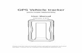 GPS Vehicle tracker · GPS Vehicle tracker (GPS+GSM+SMS/GPRS) User Manual (Version 2.6T) Please read this manual carefully before attempting installation and online