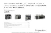 PowerPact M-, P- and R-Frame, and Compact … · PowerPact® M-Frame Molded Case Circuit Breakers ... PG 65 kA 35 kA 18 kA 65 kA 65 kA 35 kA 50 kA 25 kA 35 ... P- and R-Frame, and