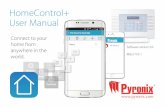 HomeControl+ User Manual - Sound and Visual · HomeControl+ User Manual Connect to your home from anywhere in the world. Software version 2.0 RINS1710-1