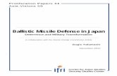 Ballistic Missile Defense in Japan - ifri.org · Ballistic Missile Defense in Japan Deterrenceand Military Transformation _____ In collaboration with the Atomic Energy Commission