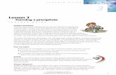 Lesson 3 Forming a precipitate - American Chemical Society · Lesson 3 Forming a precipitate TEACHER GUIDE Proper disposal At the end of the lesson, ... like a petri dish, and allow