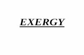 Chapter 8: Exergy: A Measure of Work Potentialengineersedge.weebly.com/uploads/4/6/8/0/4680709/exergy.pdf3 Exergy Forms Now let’s determine the exergy of various forms of energy.