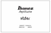 Ibanez Manuals at AmericanMusical ENGLISH S3125A Foreword Thank you for purchasing the Ibanez MIMX series guitar amplifier. MIMX is a digital modeling amp that boasts …