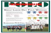 Page 7 • The Morning Line • Saturday, August 30, 2014 POLO · Page 7 • The Morning Line • Saturday, August 30, 2014 ... In the 5th chukker Marcos Onetto broke the trend scoring