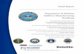 Final Report Department of Defense Additive Manufacturing ... · DISTRIBUTION A: Cleared for Public Release #88ABW-2016-5841 Final Report Department of Defense Additive Manufacturing