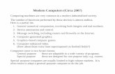 Modern Computers (Circa 2007) - Edward Bosworth · Modern Computers (Circa 2007) ... multilevel machine and multiple levels of computer languages. We begin this discussion by discussing
