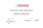 Sessions and Speakers Iliev, Novelties in Java EE 7: JAX-RS 2.0 – The Java API for RESTful Web Services ..... 40 Alex Nuijten, Oracle 12c for Developers Oracle 12c for Developers