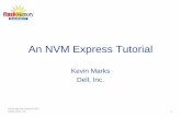 An NVM Express Tutorial - Flash Memory Summit NVM Express Tutorial ... (AQA), Admin Submission Queue Base Address (ASQ), ... PRP contains the 64-bit physical memory page address.