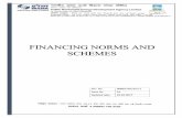 FINANCING NORMS AND SCHEMES - IREDA I(1).pdf · FINANCING NORMS AND SCHEMES . ... C. Bridge loan assistance to RE Developers against Capital ... • Use of high energy efficient equipment