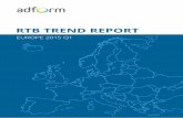 RTB TREND REPORT RTB Trend Report Europe MAKING DISPLAY ADVERTISING SIMPLE, RELEVANT, REWARDING 5 Spending Spending Programmatic trading continues to see increases in ad spend. From