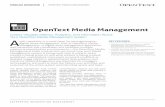 OpenText Media Management · OpenText Media Management Collect Valuable ... the RTB platform ... brands and service names mentioned herein are property of Open Text SA or other respective