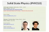Solid State Physics (PHY210) - UZH - Physik-Institutdd6c1f85-e391-4d1d-9543-f0bd2725d900/...Solid State Physics (PHY210) ... Last weeks exercise 3 is exercise 5 of chapter 3 in Kittel.