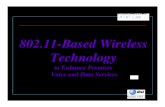 802.11-Based Wireless Technology€¦ · AT&T Labs November, 1999 doc .: IEEE 802.11-99/251 Submission Slide 1 Harry Worstell, AT&T Labs 802.11-Based Wireless Technology to Enhance