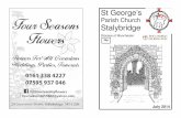 Parish Church Stalybridge - stg.org.uk · Jul 16 Margaret Mary Noonan 1997 Florence Cooper 2002 ... Eliza-Paige Gwen Wibberley, Hanover Street, Stalybridge ... Ring: Matt Hurst 07786994848