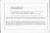 SECURITY MARKING - Defense Technical … MARKING The classified or limited status of this report applies to each page, ... MR. BEN BARISH; MR. W. M. SHIPITALO WAS THE PROJECT ENGINEER.