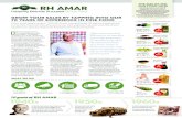 GROW YOUR SALES BY TAPPING INTO OUR 70 YEARS … · fruit, Kikkoman soy sauce, Kühne pickles and gherkins and Crespo olives. ... STUDY CASE STUDY RH Amar has been working with sauces-to-spices