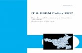 IT & ESDM Policy 2017haryanait.gov.in/sites/default/files/documents/haryan-it-esdm... · Gurgaon emerged as the central pillar of growth in IT and ESDM sector. ... IT industry comprises
